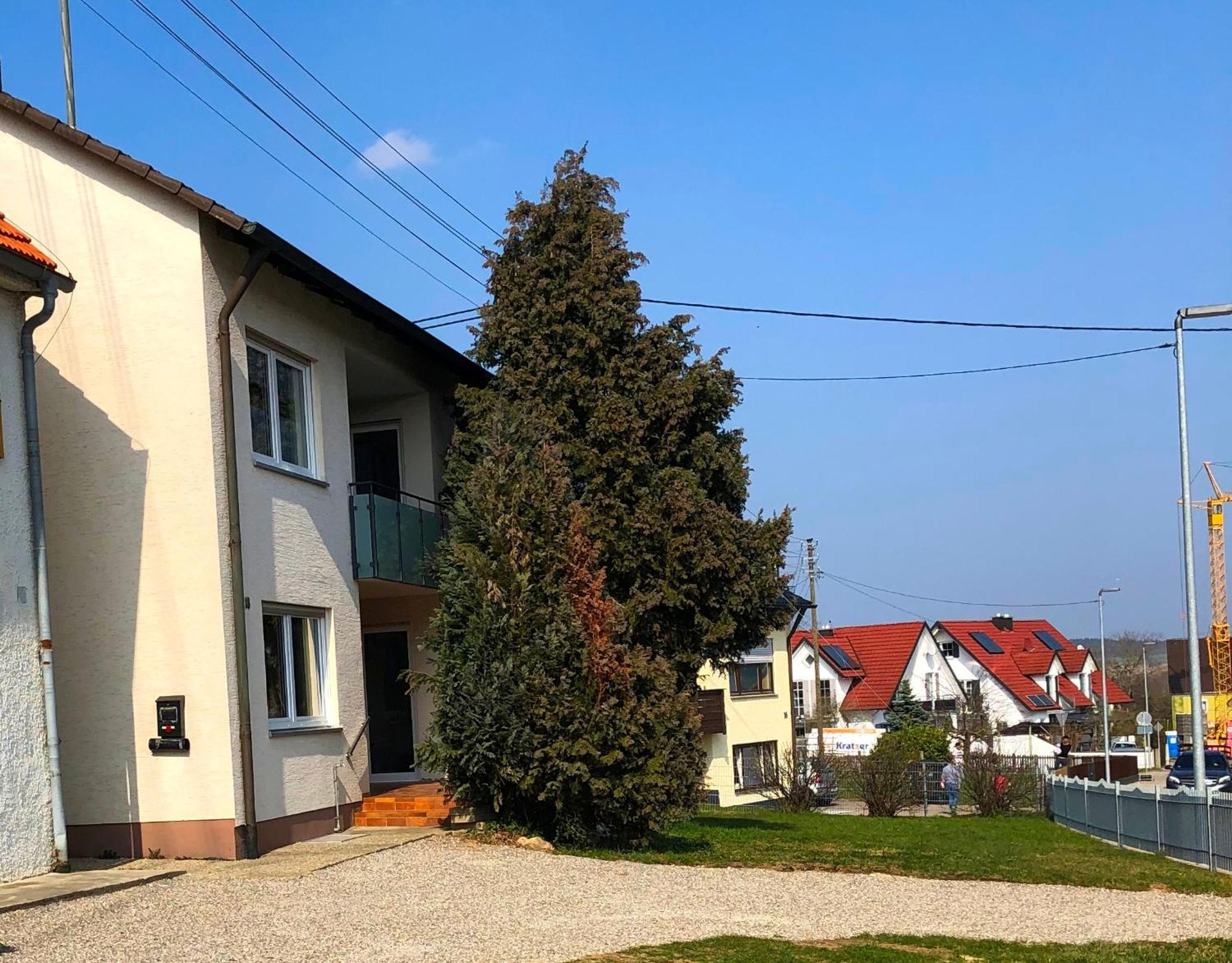 Ferienwohnungen / Ferienhaus Adelsried Exterior foto